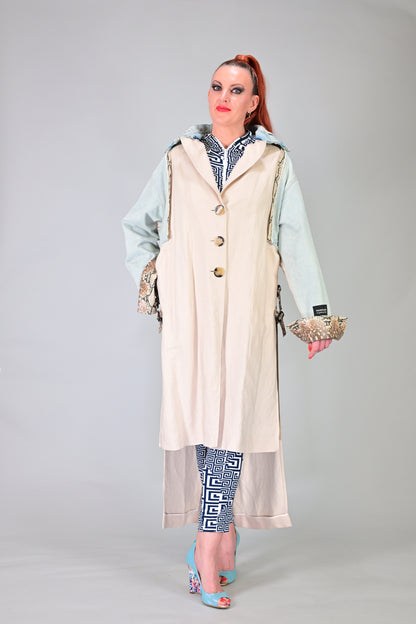 DENIM QUO COAT 